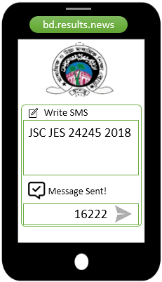 How to check Jessore Board JSC Result 2025 Via SMS?