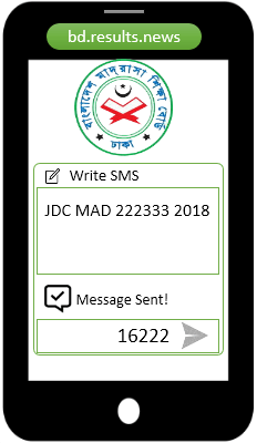 SMS Codes For Madrasah JDC Exam Result 2025