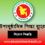 Bureau of Non-Formal Education Job Circular